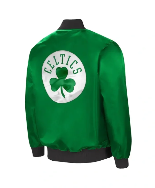 Boston Celtics The Ambassador Green Satin Jacket