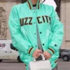 Shop Charlotte Hornets Buzz City Full-Snap Satin Mint Jacket
