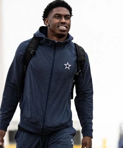 Dallas Cowboys Blue Zip-Up Hoodie