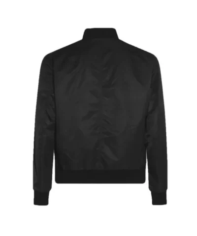 Shop Dallas Mavericks Bomber Black Lightweight Nylon Jacket