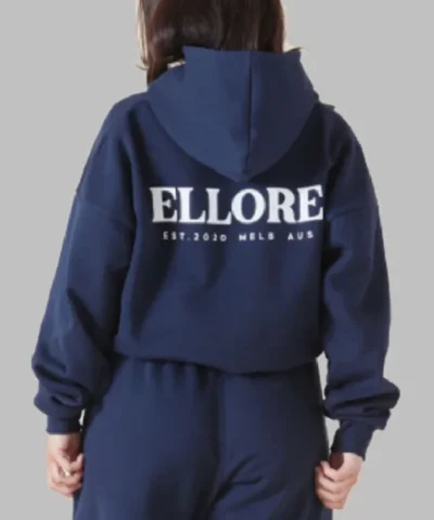 Ellore Midnight Boxy Oversized Hoodie