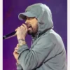 Shop Eminem Zip-Up Grey Hoodie