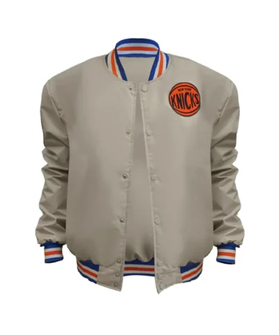 Ny Knicks 1970 Champions 50th Anniversary Beige Jacket
