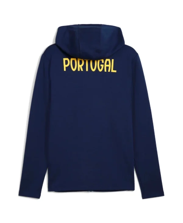 Shop Portugal 2025 Cristiano Ronaldo Puma Blue Track Jacket