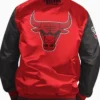 Starter NBA Chicago Bulls Striped Satin Full-Snap Jacket