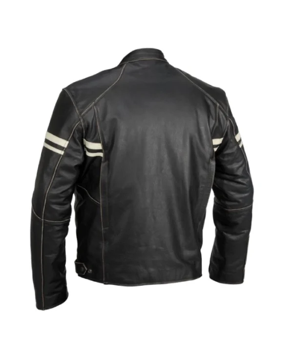 River Road Hoodlum Vintage Leather Jacket on sale