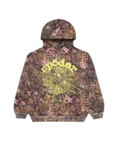 Unisex Sp5der OG Web Camo Hoodie