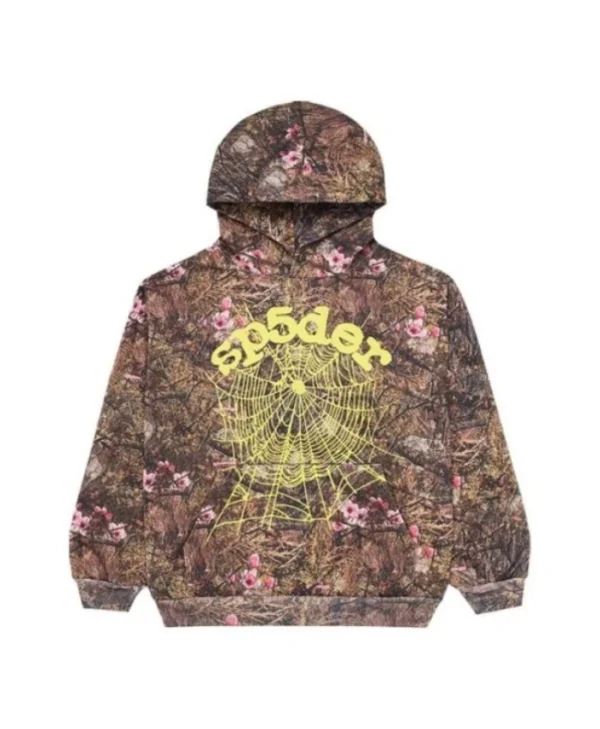 Unisex Sp5der OG Web Camo Hoodie