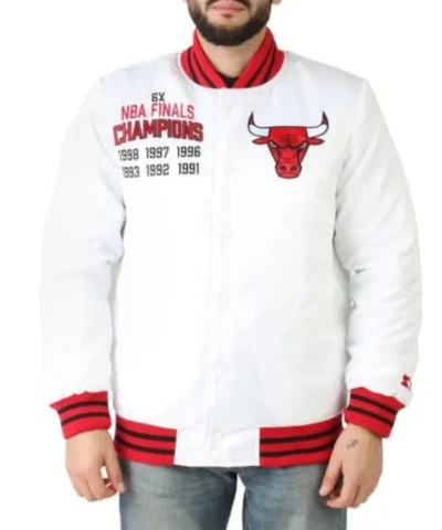 Champions Chicago Bulls 6X Finals Jacket