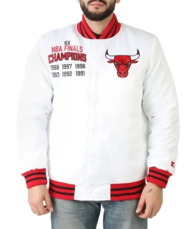 Champions Chicago Bulls 6X Finals Jacket
