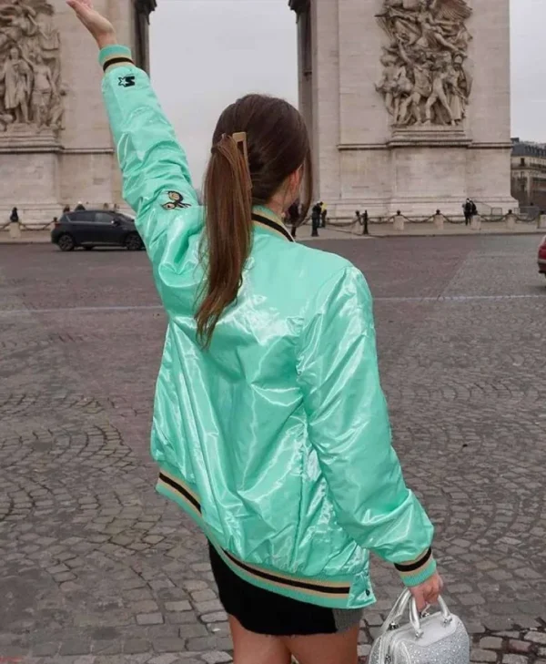 Mint Buzz City Charlotte Hornets Satin Jacket