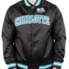 Charlotte Hornets Lightweight Teal Satin Jacket