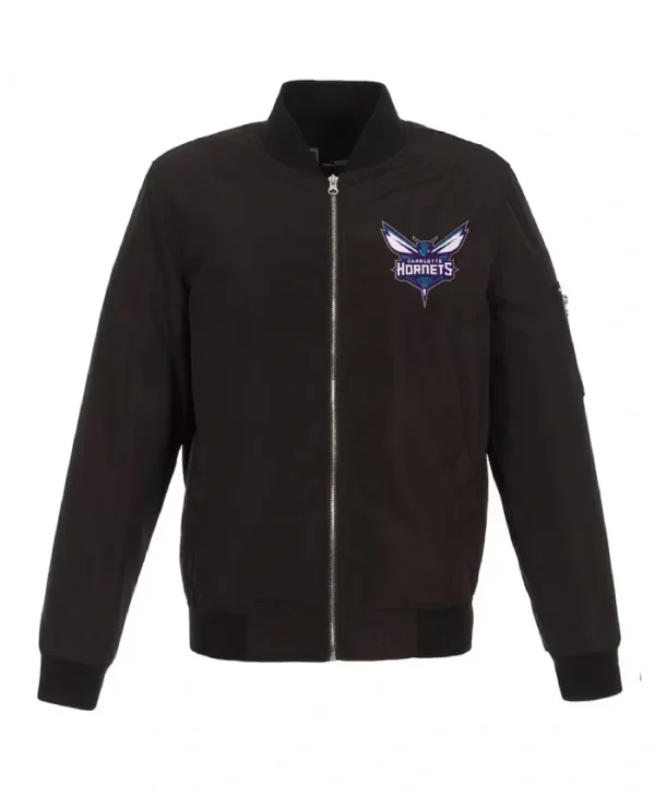 Order Charlotte Hornets Bomber Lightweight Full-Zip Jacket