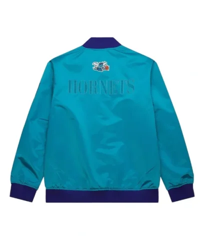 Charlotte Hornets OG 3.0 Lightweight Teal Satin Jacket