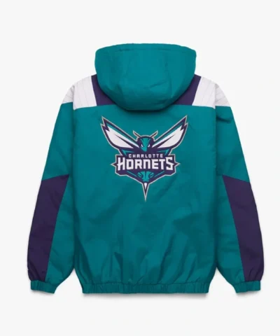 Charlotte Hornets Half-Zip Starter Jacket