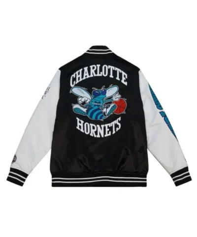 Team Origins Charlotte Hornets BlackWhite Jacket