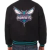 Charlotte Hornets Black Varsity Wool Jacket