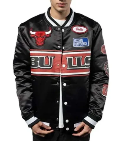 Shop Rally Drive 2024 Chicago Bulls Black Jacket