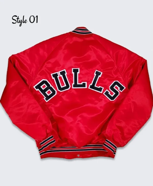 80’s Chicago Bulls Red Bomber Jacket