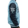 Shop Chicago Bulls Carolina Blue Satin Jacket