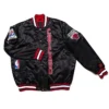 Chicago Bulls Classic Black Satin Jacket