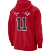 Chicago Bulls DeMar DeRozan Red Pullvoer Fleece Hoodie