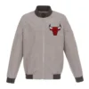 Chicago Bulls Full-Zip Nylon Lightweight Jacket