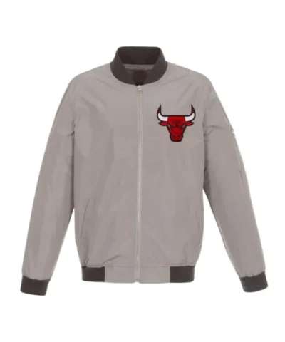 Chicago Bulls Full-Zip Nylon Lightweight Jacket