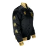 Chicago Bulls MVP Black Satin Jacket