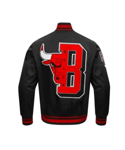 Chicago Bulls Mashup Classic Rib Satin Jacket