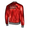 Chicago Bulls Metallic Red Jacket