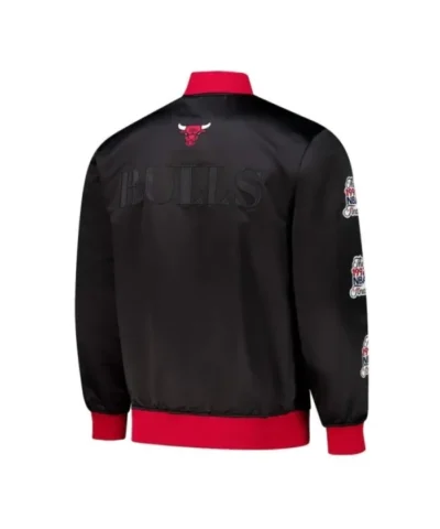 Chicago Bulls OG 3.0 Lightweight Black Satin Jacket