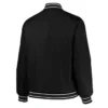Chicago Bulls Poly Twill Black Jacket