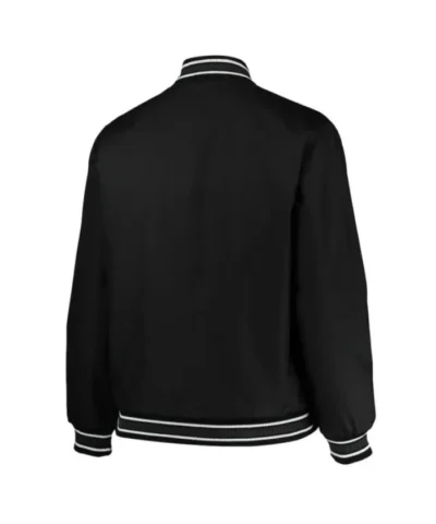 Chicago Bulls Poly Twill Black Jacket