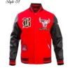 Shop Chicago Bulls Prep WoolLeather Varsity Jacket