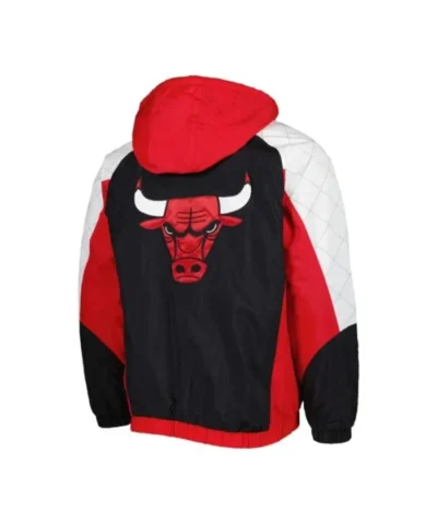 Chicago Bulls Body Check Half-Zip Hooded Jacket