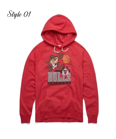 Shop Chicago Bulls Fleece Pullover Hoodie