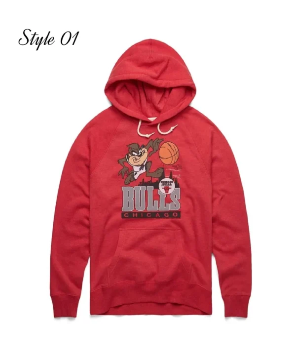 Shop Chicago Bulls Fleece Pullover Hoodie