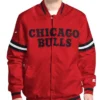 Scout Chicago Bulls Full-Snap Varsity Satin Jacket