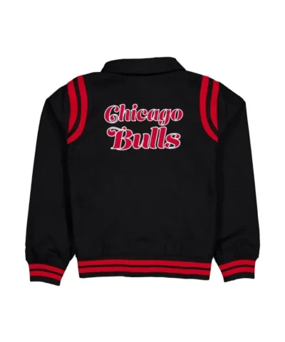 Chicago Bulls Sport Night Teddy Varsity Jacket