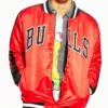Shop Superfans Chicago Bulls Full-Snap Bomber Satin Jacket