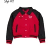 Shop Chicago Bulls Throwback Black and Red Jacket