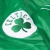 Classic Boston Celtics Full-Snap Satin Green Jacket
