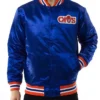 Shop Cleveland Cavaliers Basketball Royal Satin Full-Snap Jacket
