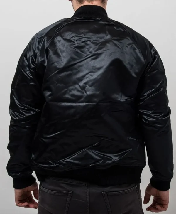 Cleveland Cavaliers Black Tonal Satin Jacket