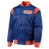 Starter Enforcer Cleveland Cavaliers Blue Full-Snap Jacket