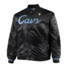 Cleveland Cavaliers Hardwood Satin Full-Snap Black Jacket