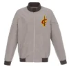 Shop Cleveland Cavaliers Nylon Lightweight Full-Zip Bomber Jacket