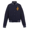 Cleveland Cavaliers Poly Twill Full-Snap Navy Jacket