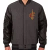 Shop Cleveland Cavaliers Varsity Charcoal Jacket